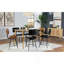 Memmel Natural Sheesand Black Counter Height Table
