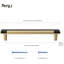 25 Pack Cabinet Pulls Hole Centre, Square Drawer Handles, Kitchen Cabinet Hardware For Cupboard, Wardrobe, Locker-115697474