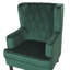 Richburg Upholstered Wingback Chair With Footstool-1780129195