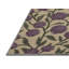Machine Washable Botanical Brown Area Rug-191421038