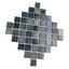 Hudson Tangier Atlantis 12-3/8" x 12-3/8" Porcelain Mosaic Floor and Wall Tile