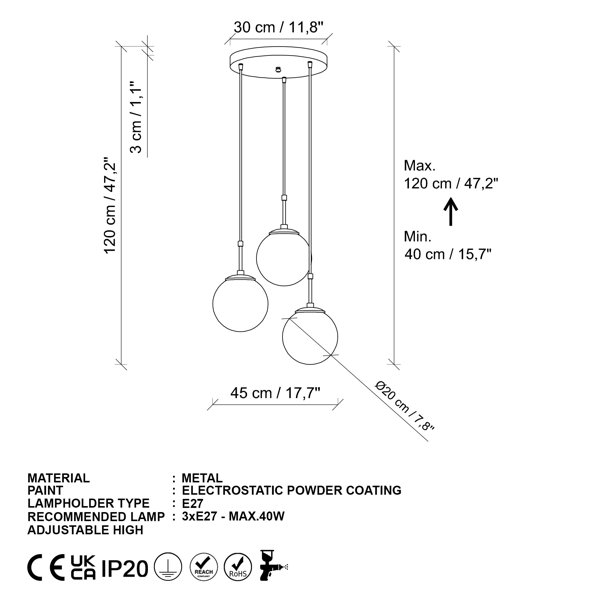 Dimensions du produit