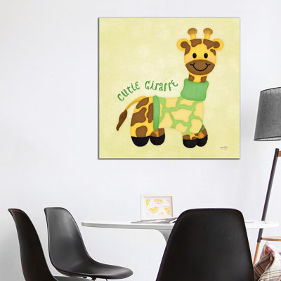 Baby Safari I 1 Piece Wrapped Canvas Wall Art
