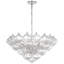 Julie Neill Caselli 36" Basket Chandelier with Clear Glass-1190424750-1190424787