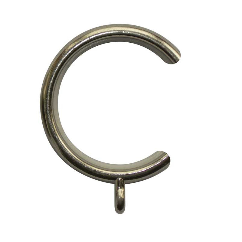2.8cm Curtain Rings, Spun Brass