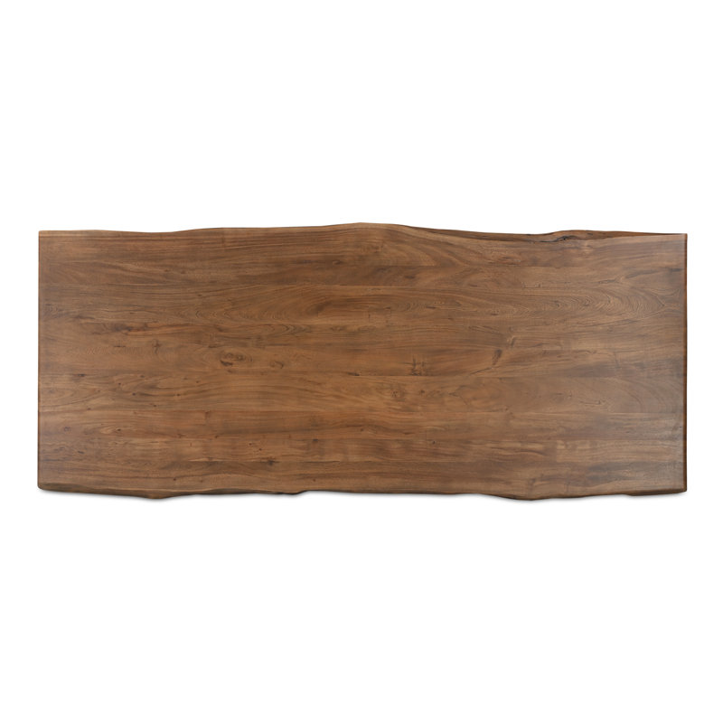 Lila Large Dining Table Brown, 30" H x 98" L x 40" W