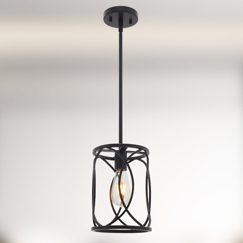 1 - Light Black Kitchen Island Pendant