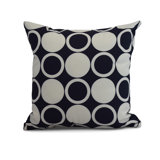 Cuban Flare Geometric Reversible Throw Pillow