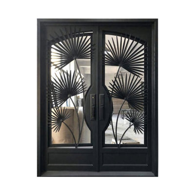 Island Canopy Iron Door