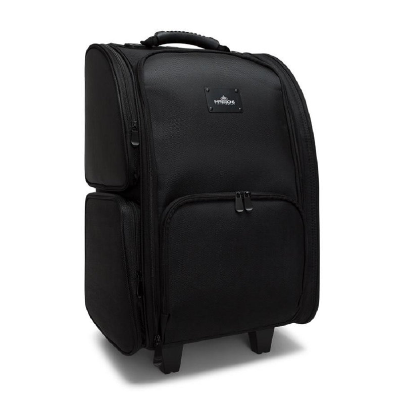 Slayssentials Pro 22 Inch Rolling Makeup Case with Adjustable Dividers Vanity Organizer Trolley