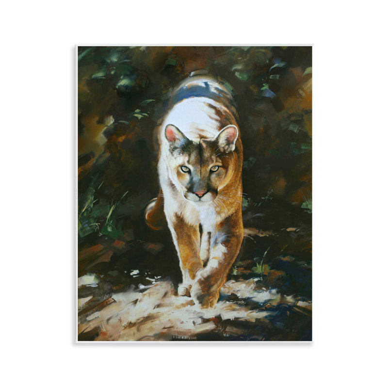 «Out of Shadows Panther», art mural par Mark Kelso
