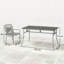 Resin Rattan Dining Set