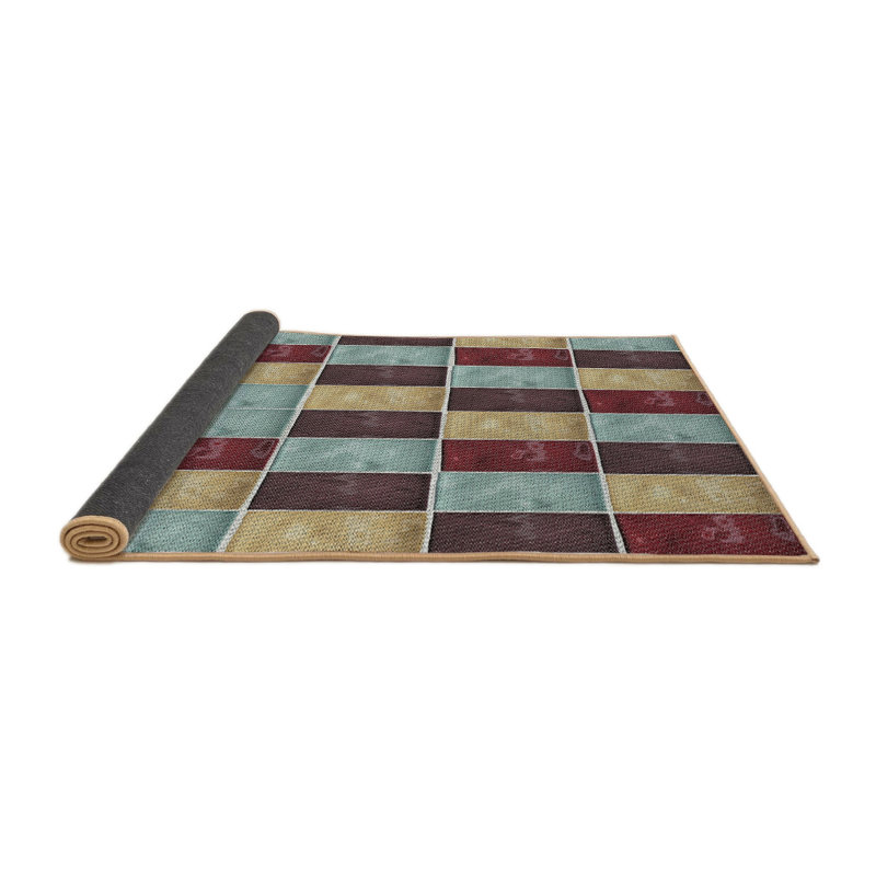 Geometric Indoor Rug, Square 6'