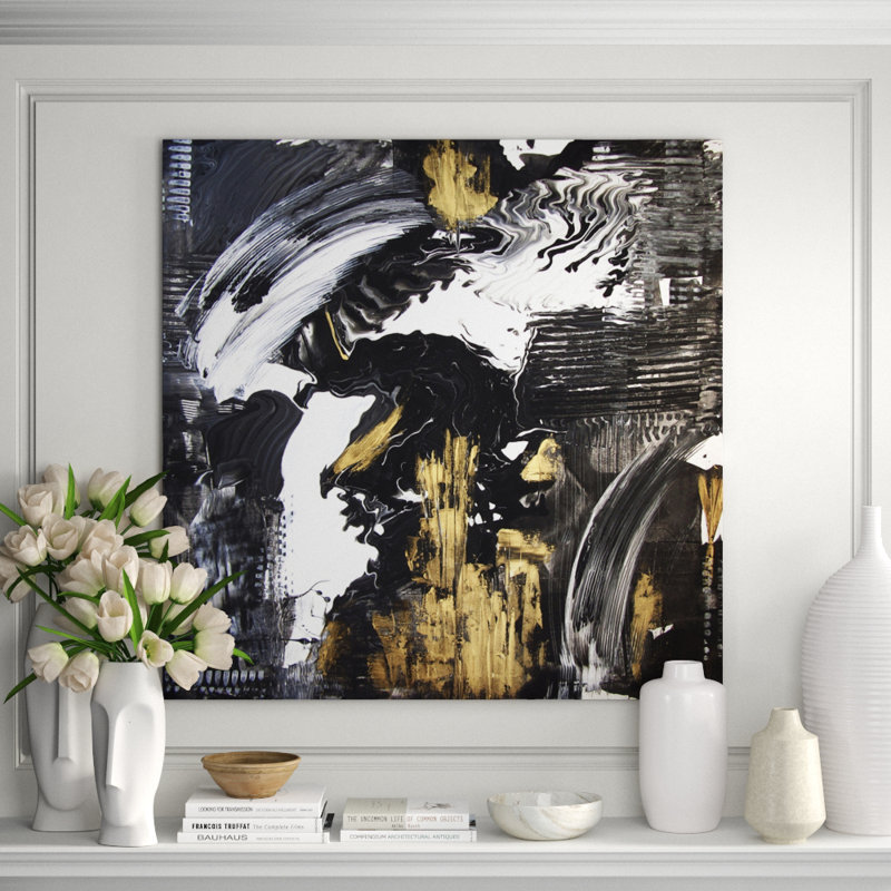 Interlude Print, 46" H x 46" W x 1" D, Aluminum