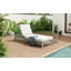Chaise longue d'extérieur réglable à 5 positions-1833535564