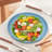 18-Piece Set Of Unbreakable Reusable Plates, Cups And Bowls In Assorted Colours