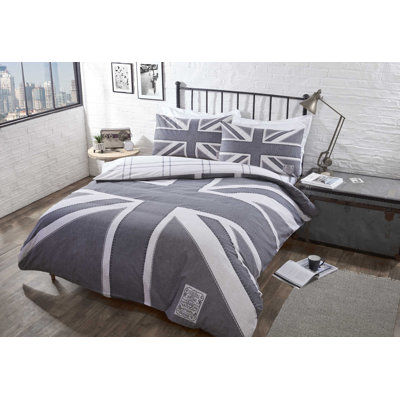Aristotele Cotton Blend Geometric Shapes Duvet Cover Set with Pillowcases
