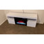 Foyer autoportant, télécommande, 60 po, manteau de cheminée électrique, luminosité de flamme 3D réglable (Lightoak)-788977652