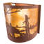 2 - Light Flush Mounted Sconce