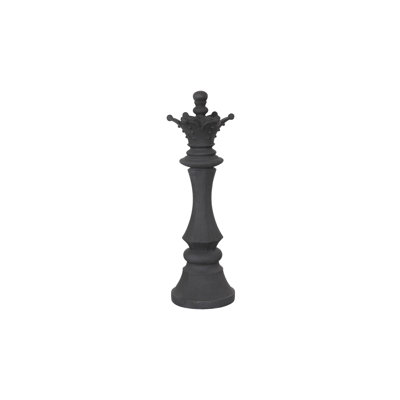 Queen Chess Sculpture, Cast Stone, Small