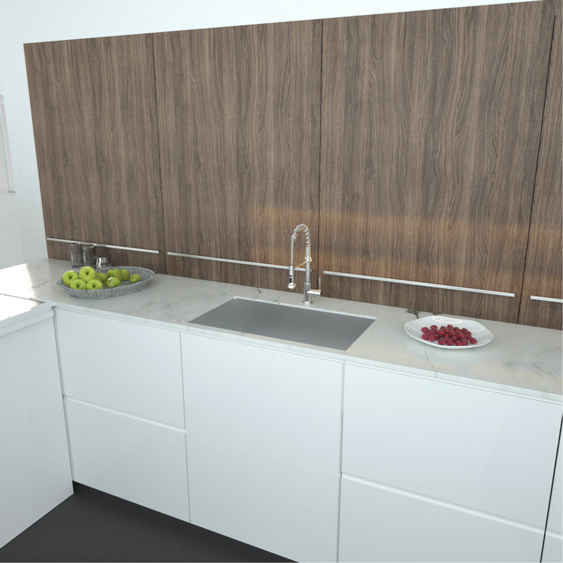 32 Inch Undermount Sink - 32"X19"X9" Undermount Stainless Steel Kitchen Sink 18 Gauge 9 Inch Deep Single Bowl Kitchen Sink Basin
