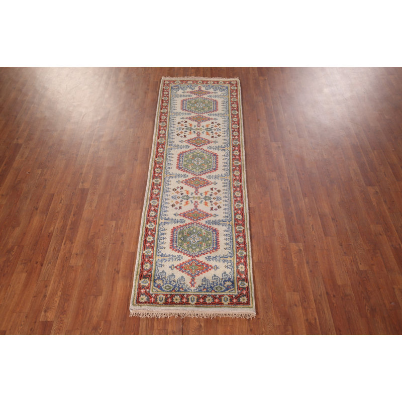 Tapis de couloir oriental géométrique 3x8