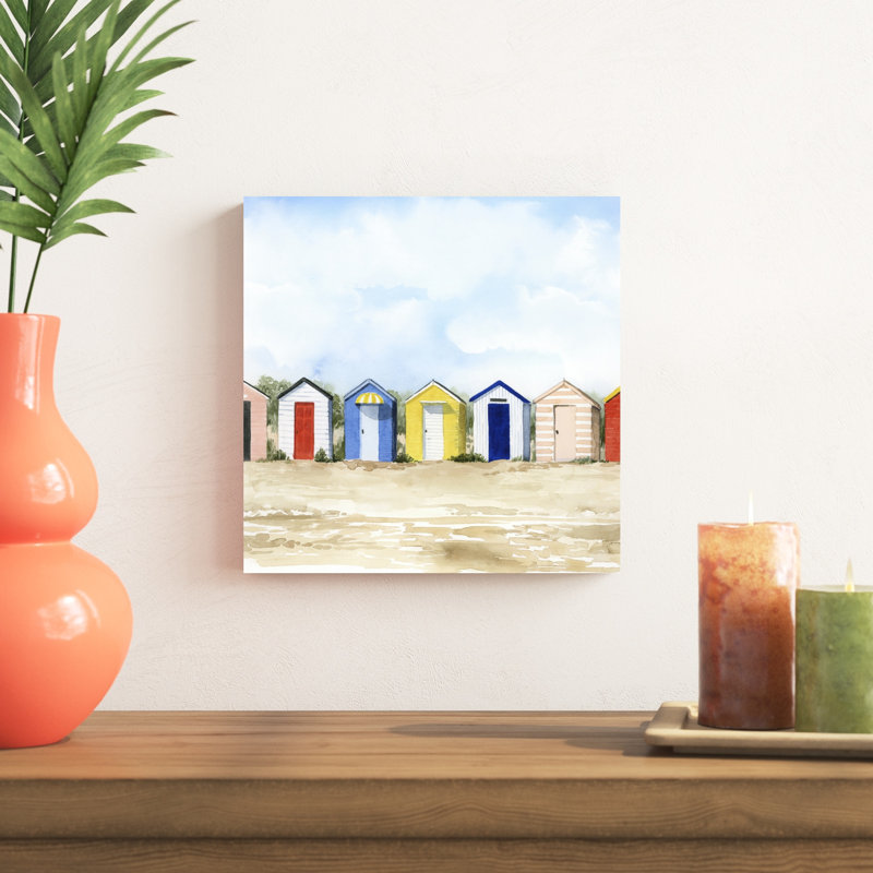 Beach Huts II, H 12 po x l 12 po