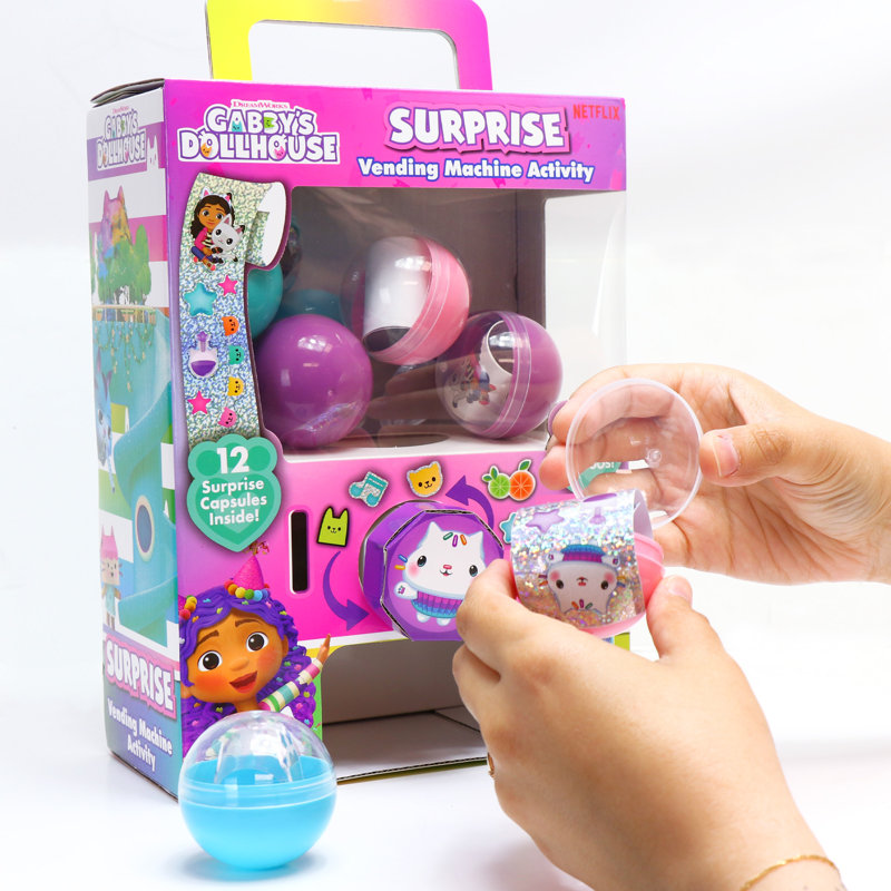Distributeur automatique surprise: Maison de poupée Gabby