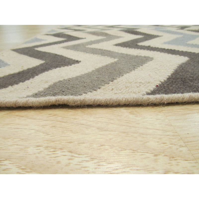 Tapis à motif géométrique moderne multicolore