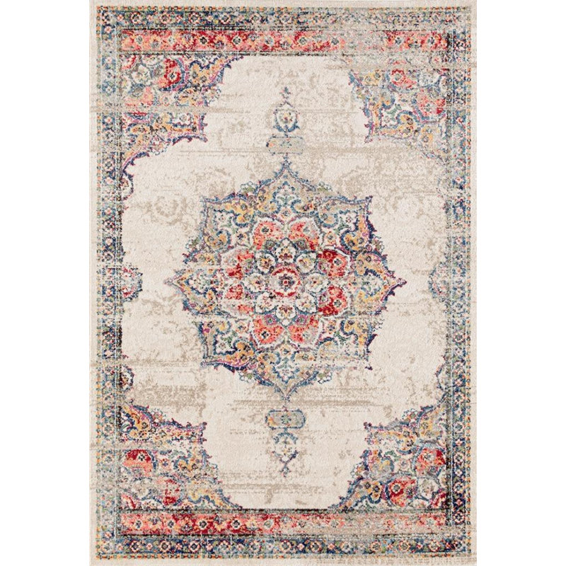 Villines Oriental Indoor Rug, Rectangle 5' x 7'