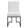 Indulge Channel Tufted Fabric Dining Chairs - Set of 2