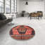 Tapis traditionnel rouge / noir-645628969