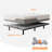 Adjustable Bed with 14" Hybrid Mattress, Massage, Wireless Remote, App Control, Zero Gravity, Underbed Light, USB & Type C Ports on both sides-91376031