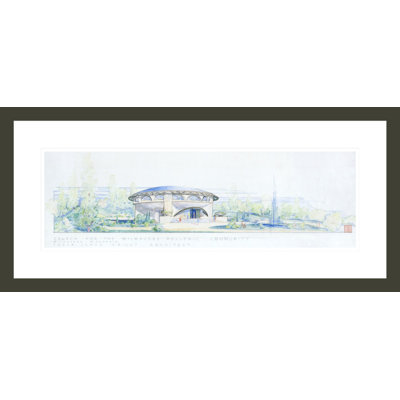 Annunciation Greek Orthodox Church Wauwatosa WI by Frank Lloyd Wright - Framed Giclee Print