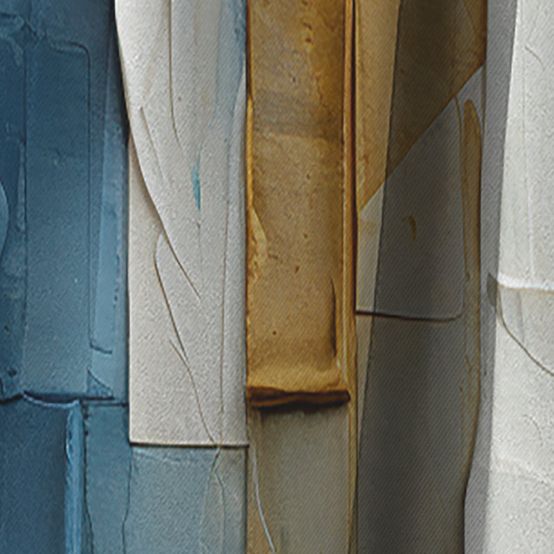 Delaunay - Rideau abstrait - Rideau abstrait occultant - 1 panneau, L 52 po x L 95 po