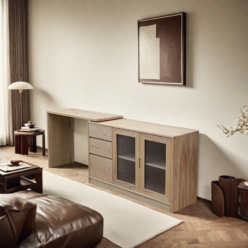 Commode en bois massif de haute qualité