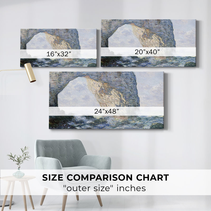 Nautical Series-CDL XXVI - Toile tendue avec châssis - Prêt à accrocher, H 24 po x l 48 po