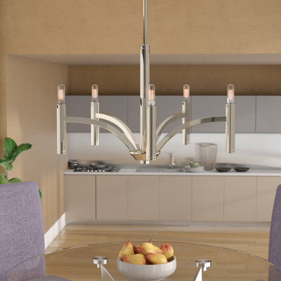 Lustree 5 lumières façon bougie/classique Manasi