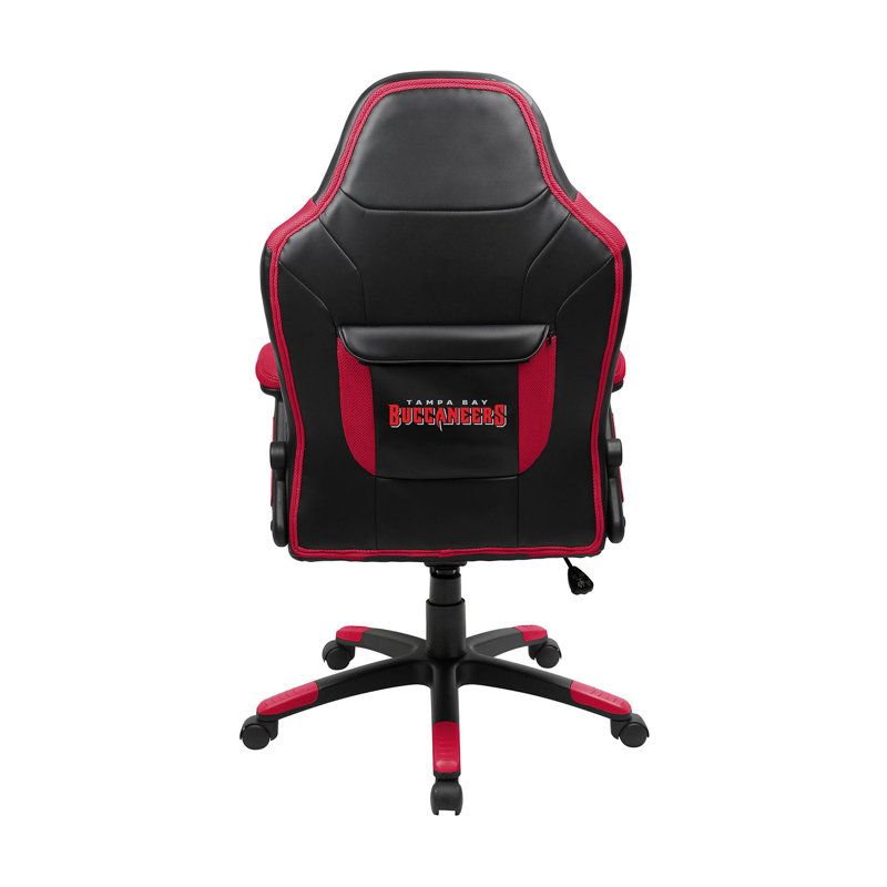 NFL Oversized Gaming Chair, Black/Red and Tampa Bay Buccaneersand