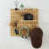 Wood Pegboard Modular Display Wooden Pegboard Combination Wall Organizer Storage Wall Hooks Shelf, Comes With 2 Pieces Pegboards