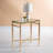 Glass Top End Table-1099945641