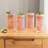 4-Piece Drinking Fluted Iridescent Glasses Set