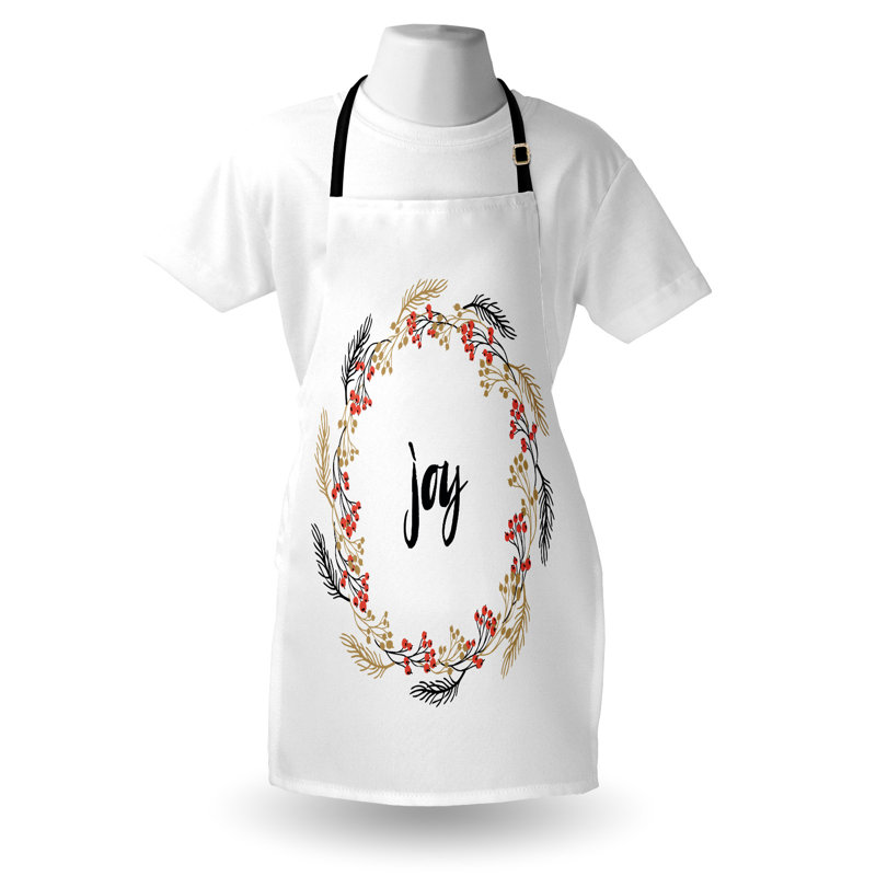 No Pattern Bib Apron