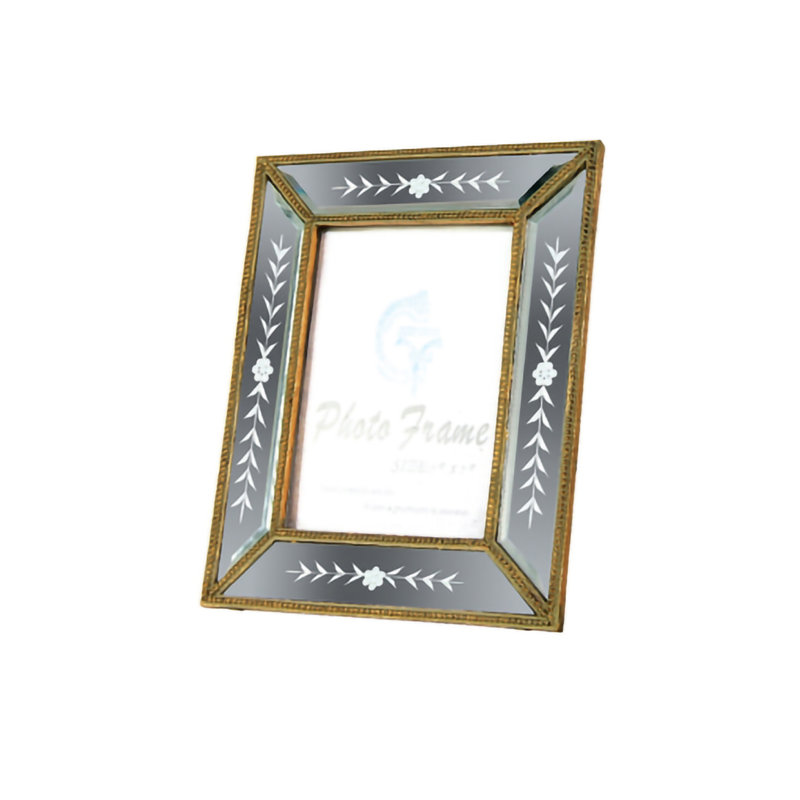 Cadre photo argenté, Argent argent, L 8 po x H 10 po