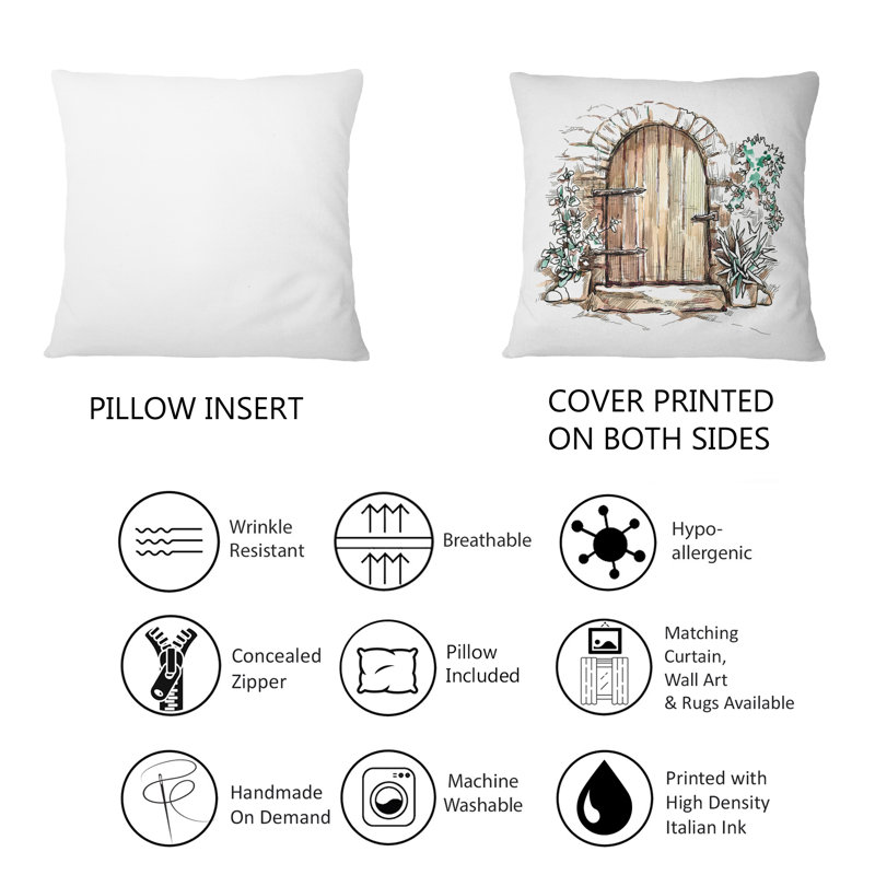 Coussin Vintage, 16 po x 16 po
