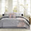 Lola 7 Piece Floral Cotton Comforter Set