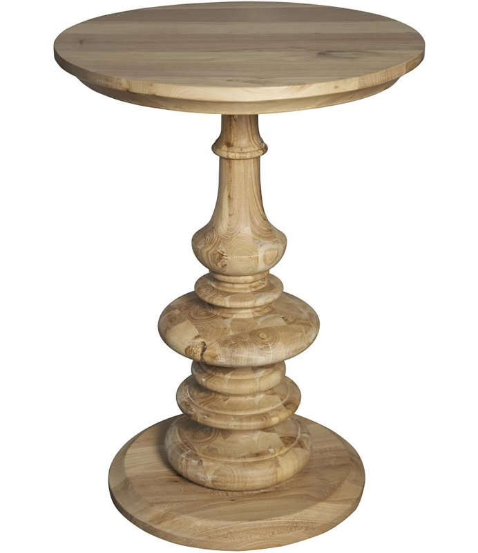 Solid Wood End Table