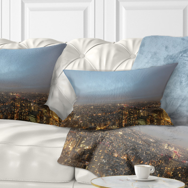 Coussin lombaire cityscape shinjuku district view point