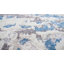 Tapis bleu en laine noué à la main Belue-782074851