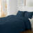 Pleat Polyester 3-Piece Comforter Set-104343067-104343073